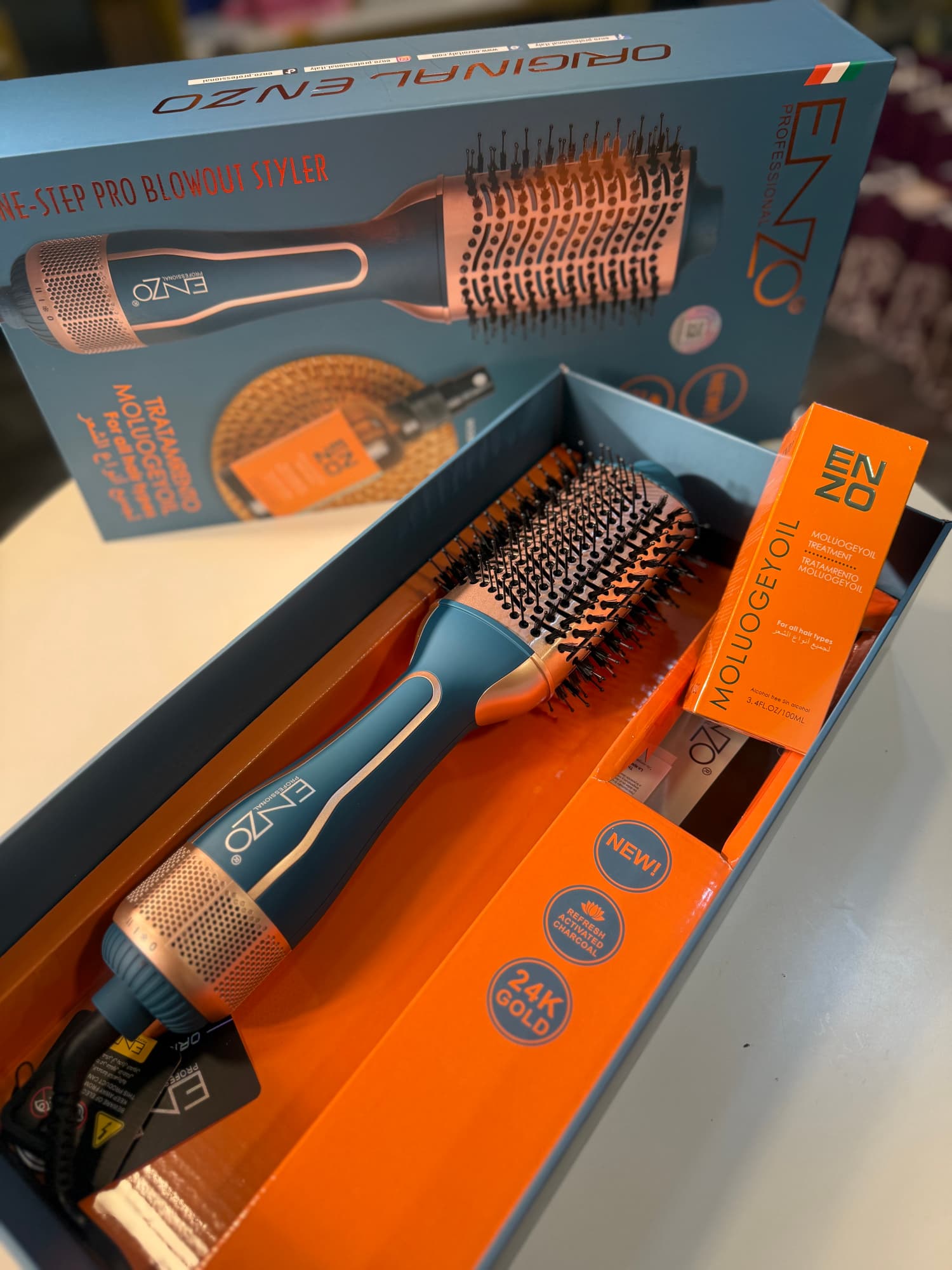 فرشاية ENZO الحرارية