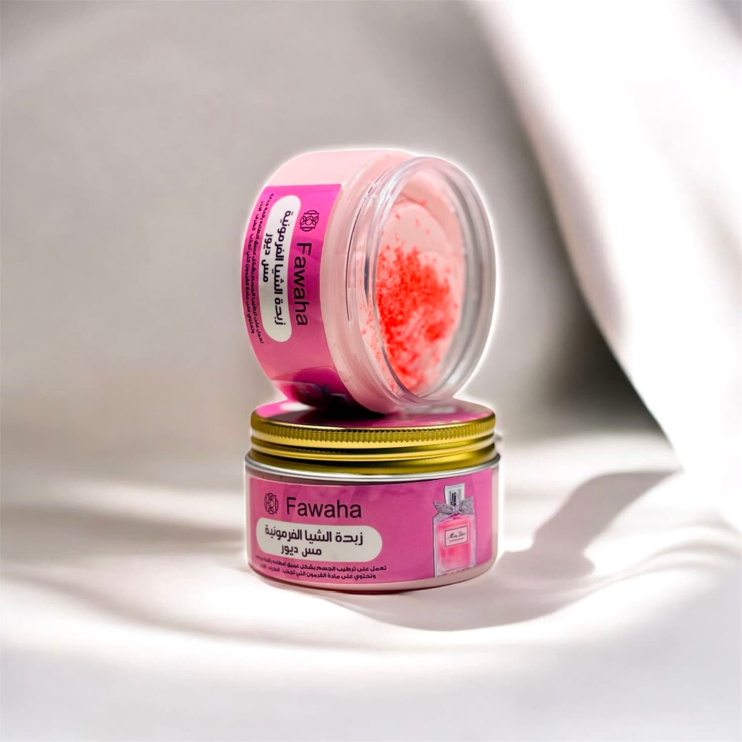 زبدة الشيا الفرمونية بعطر ميس ديور