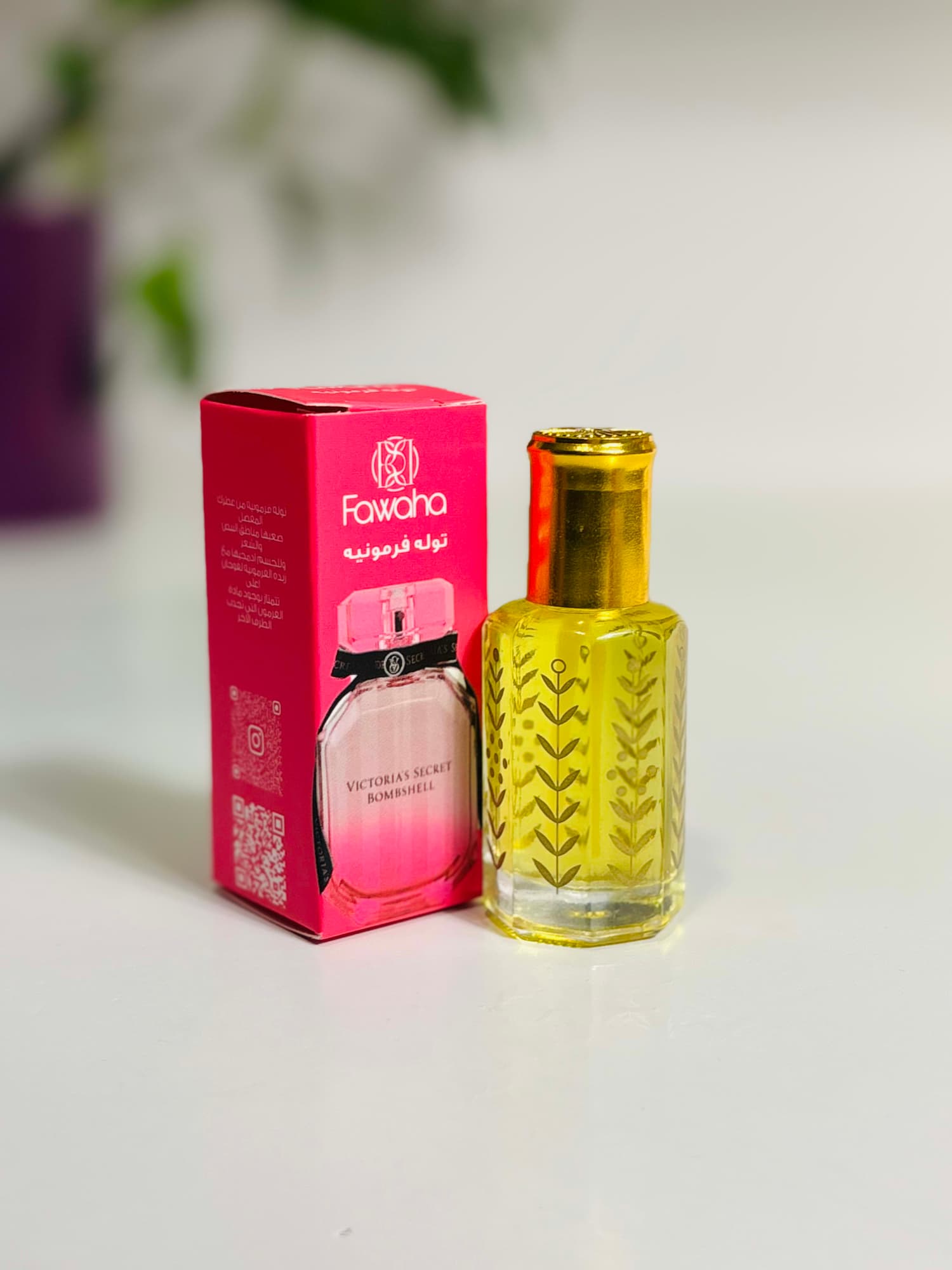 تولة فرمونية بعطر فيكتوريا سيكرت بومبشيل