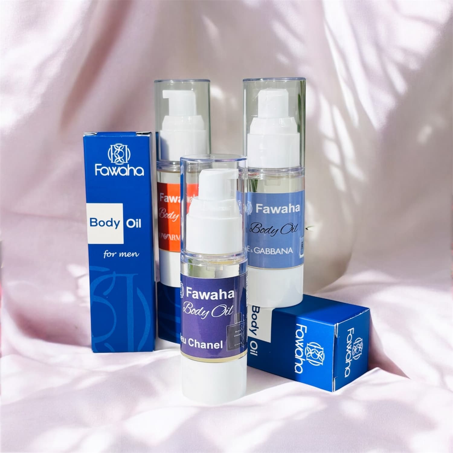 زيوت للجسم رجالي