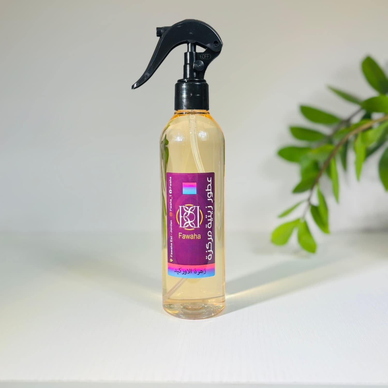 معطر مفارش زهرة الأوركيدا