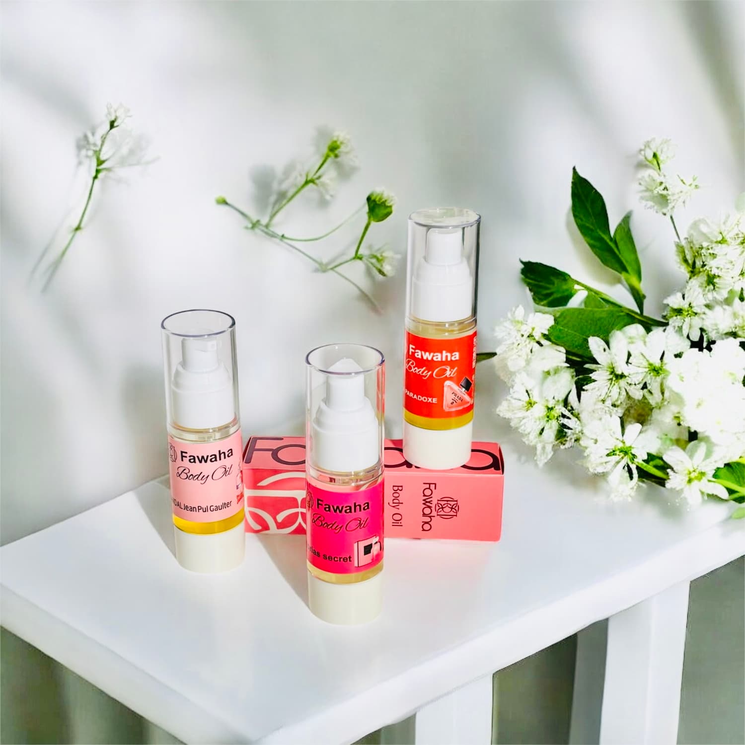 زيوت للجسم نسائي